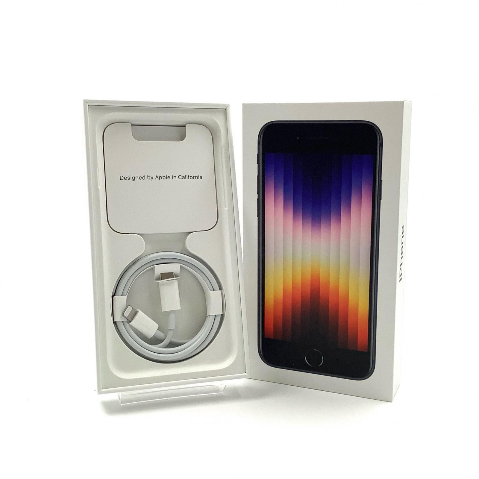 【全額返金保証】【最速発送】Apple iPhone SE（第3世代） 128GB ミッドナイト 88% 美品 動作確認済 iPhone 128GB Apple (PRODUCT)RED MMYH3J⁄A ムスビー｜即日発送可iPhoneSE