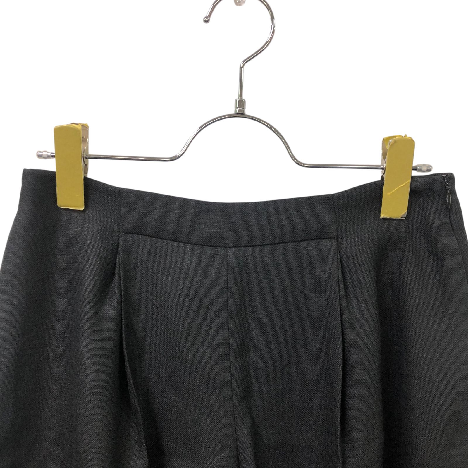 FOXEY NY ブラック フレアパンツ ☆美品☆ FOXEY NEW YORK パンツ キュロット フレア 無地 s1