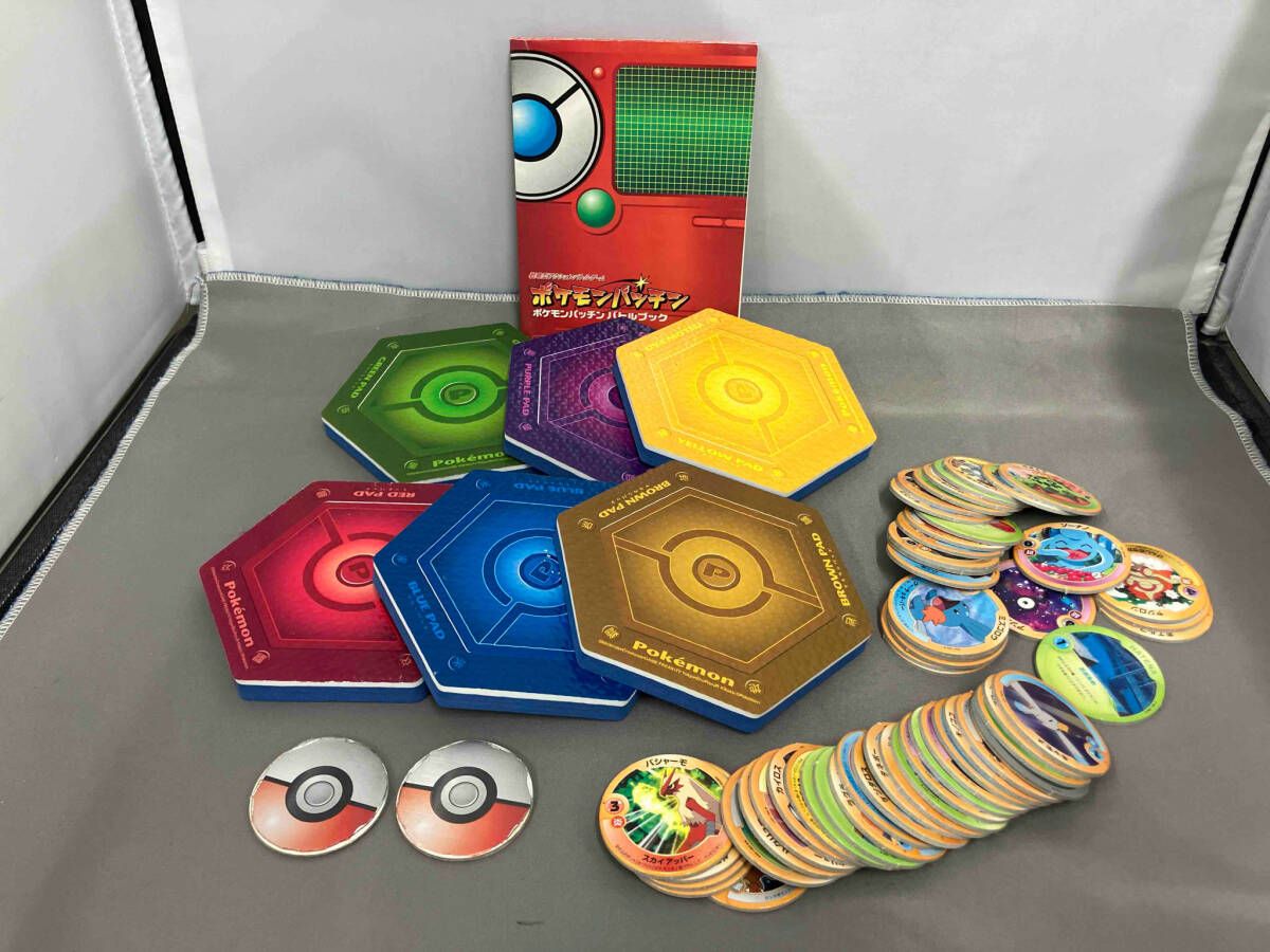 ポケモンパッチン　まとめ売り　ポケモン ポケモンパッチン 55枚まとめ売り （パット6枚+説明書付き