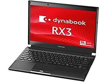 【中古】 東芝 dynabook RX3 TM226Y/3HD PPR3TM2Y3VRNG (Win7Pro/Ci3-2.27GHz/メモリ-2GB/SSD-128GB/DVD-Sマルチ/13.3インチ/wi-fi) 爆買い，定番人気 【中古】 東芝 dynabook RX3 TM226Y/3HD