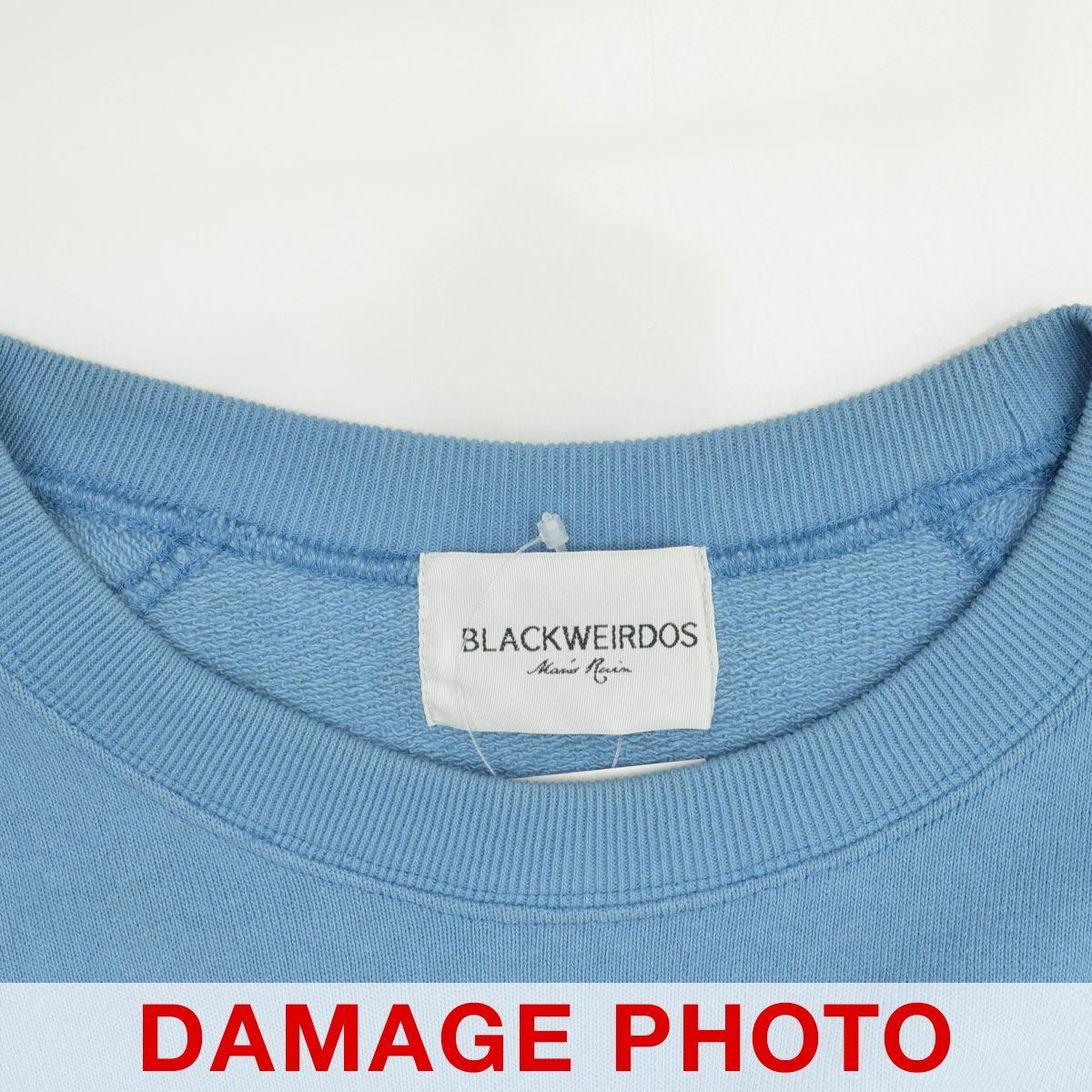 L【Black Weirdos / ブラック ウィドー】 22AW-SW05 Crewneck 