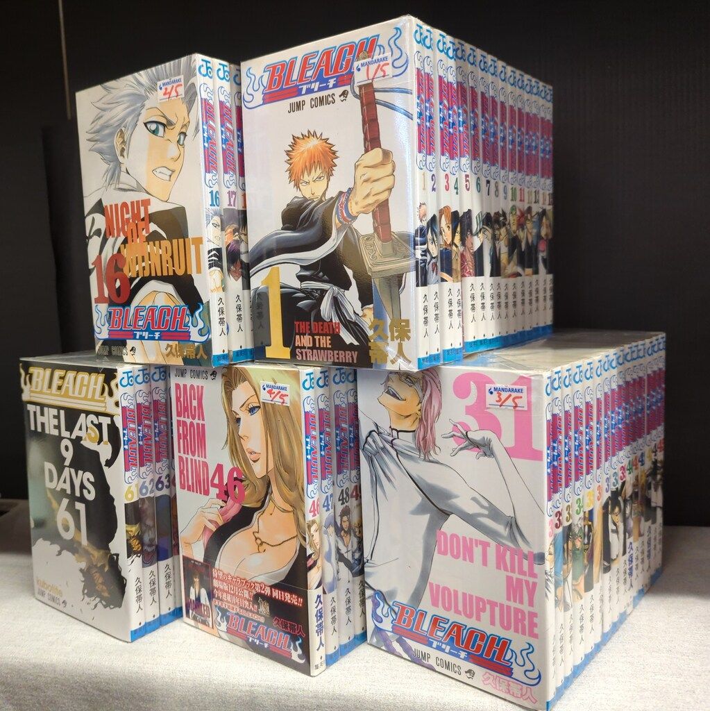 BLEACH ブリーチ　全74巻+2巻　久保帯人 ブリーチ 単行本 全巻 Yahoo!オークション - ブリーチ BLEACH 全