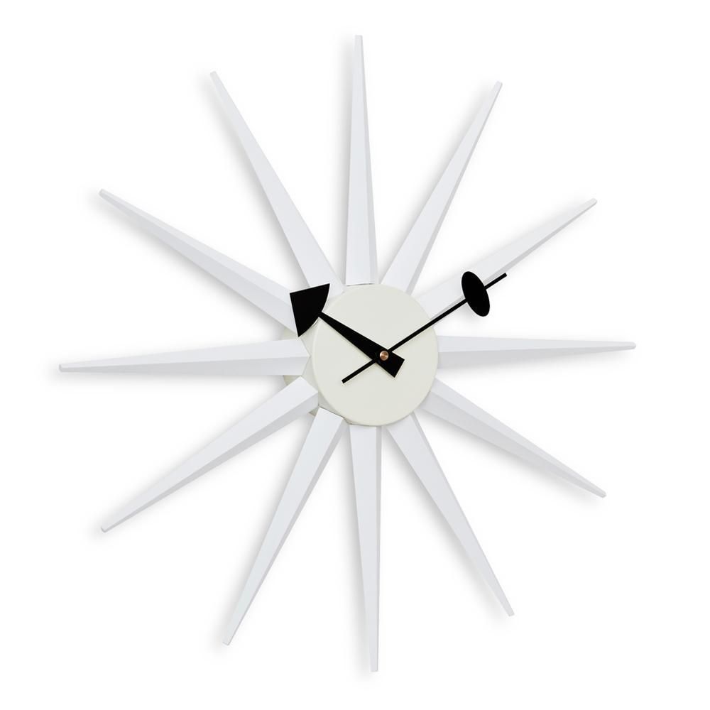 ジョージネルソン サンバーストクロック 時計 掛け時計 ネルソンクロック 白
