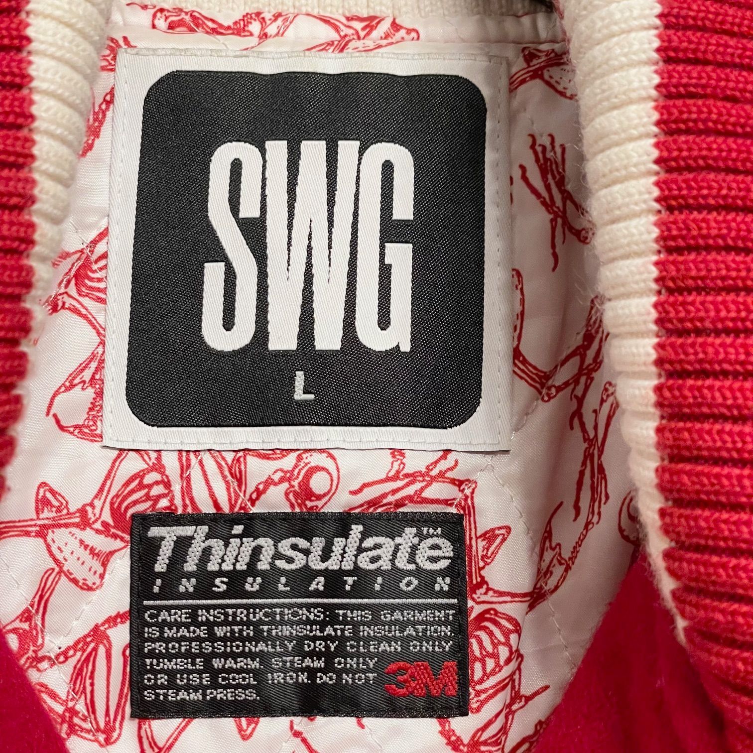 SWAGGER 「SWAGGER NEWSCHOOL」 ショールカラースタジアムジャケット