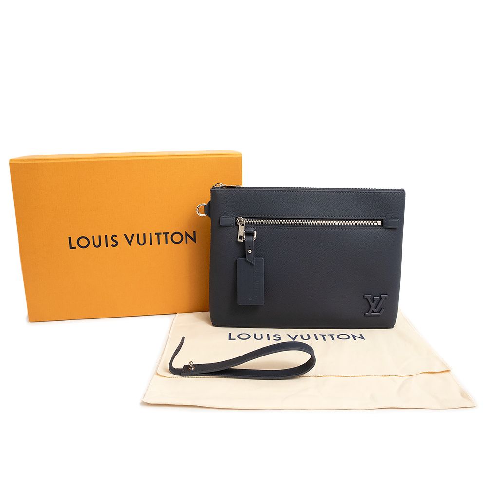 ルイ ヴィトン テイクオフ ポーチ セカンド クラッチバッグ LV