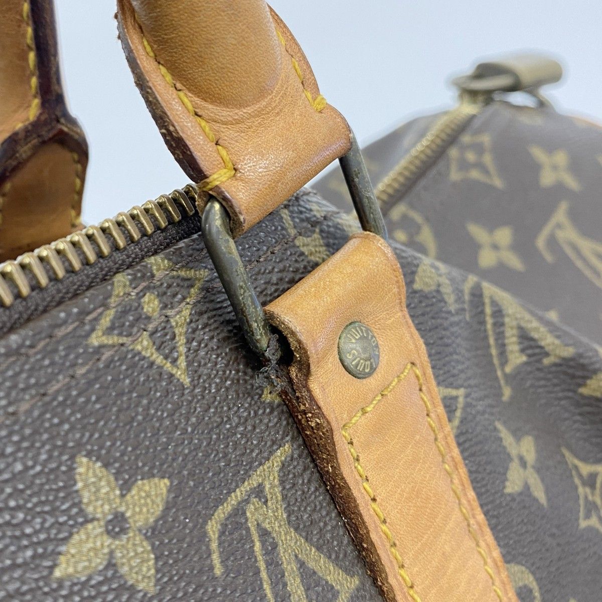 5gd4282-h】ルイヴィトン ボストンバッグ モノグラム キーポルバンド  
