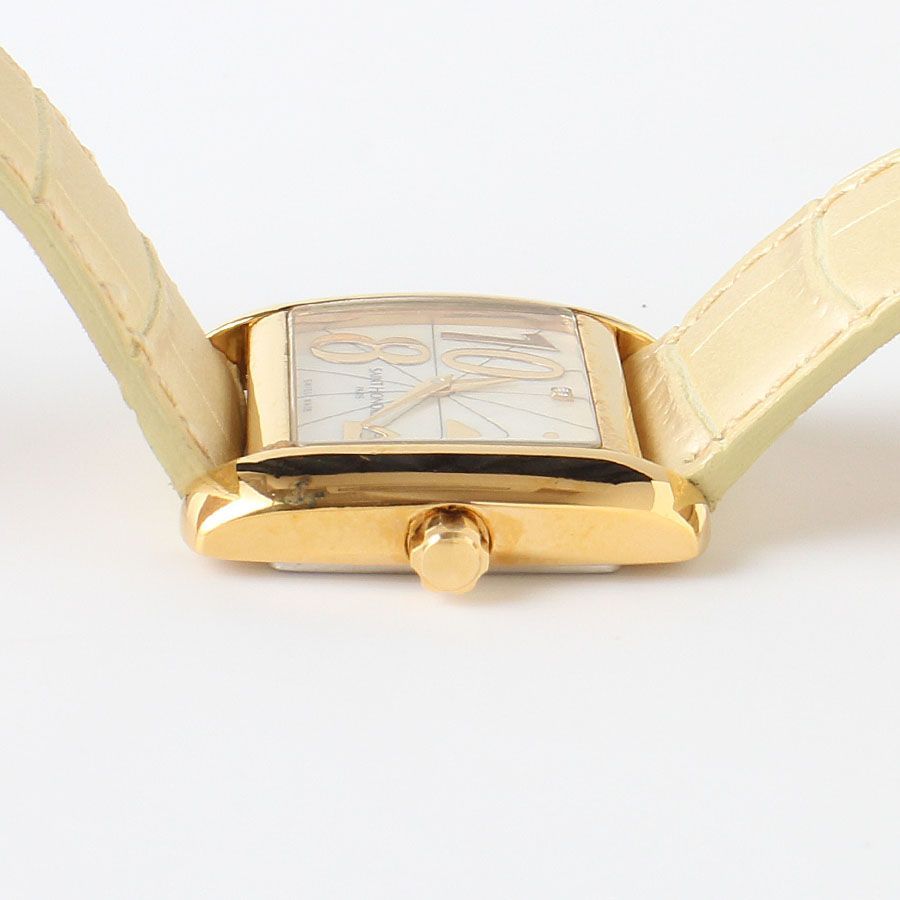 希少 美品 SAINT HONORE サンノトーレ 腕時計 稼動品 SAINT HONORE/サントノーレ】 未使用 デポーズ 角 腕時計