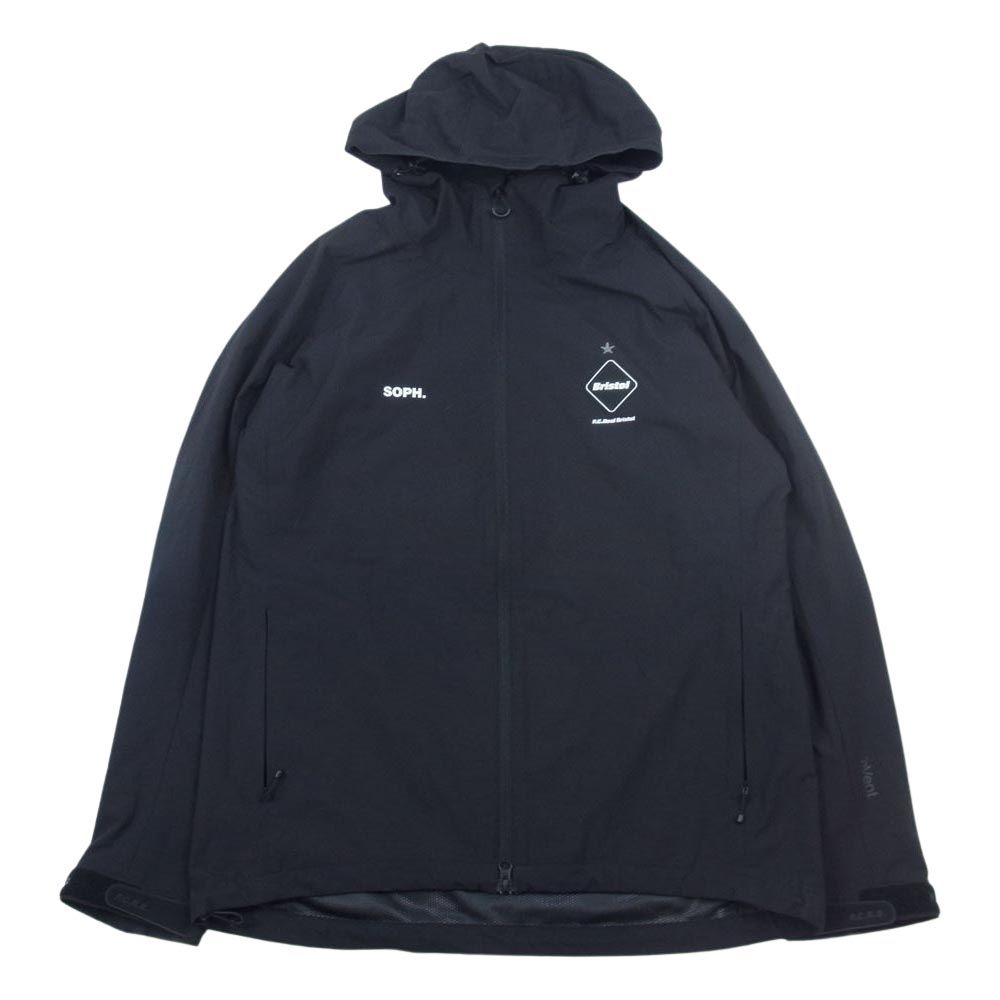 F.C.R.B. エフシーアールビー 21SS FCRB-210000 BIG LOGO WARM UP JACKET ビッグロゴ ウォームアップ  ジャケット ブラック系 M-