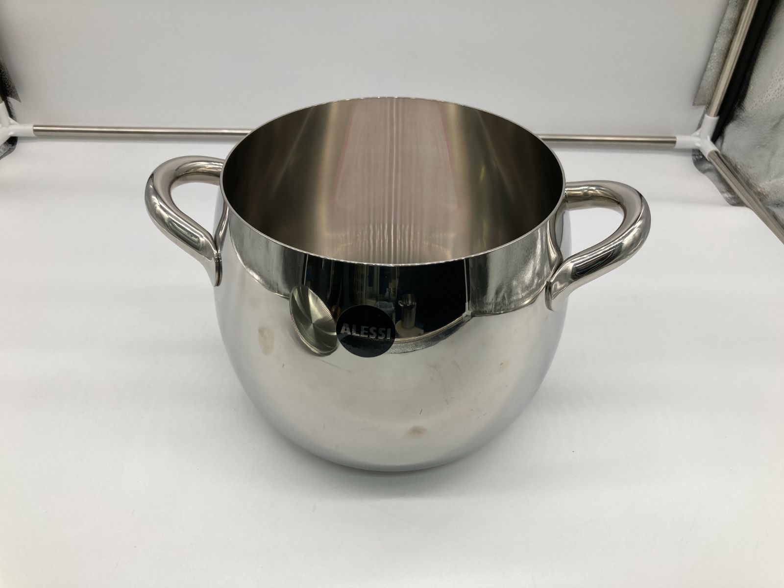 ALEESI　アレッシィ　mami　両手鍋 ※蓋無し　本体のみ 蓋なし ALESSI(アレッシィ)MAMIパスタ鍋 蓋なし 【公式通販】