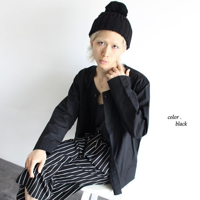 カットオフ×ワッシャー加工ノー シャツ