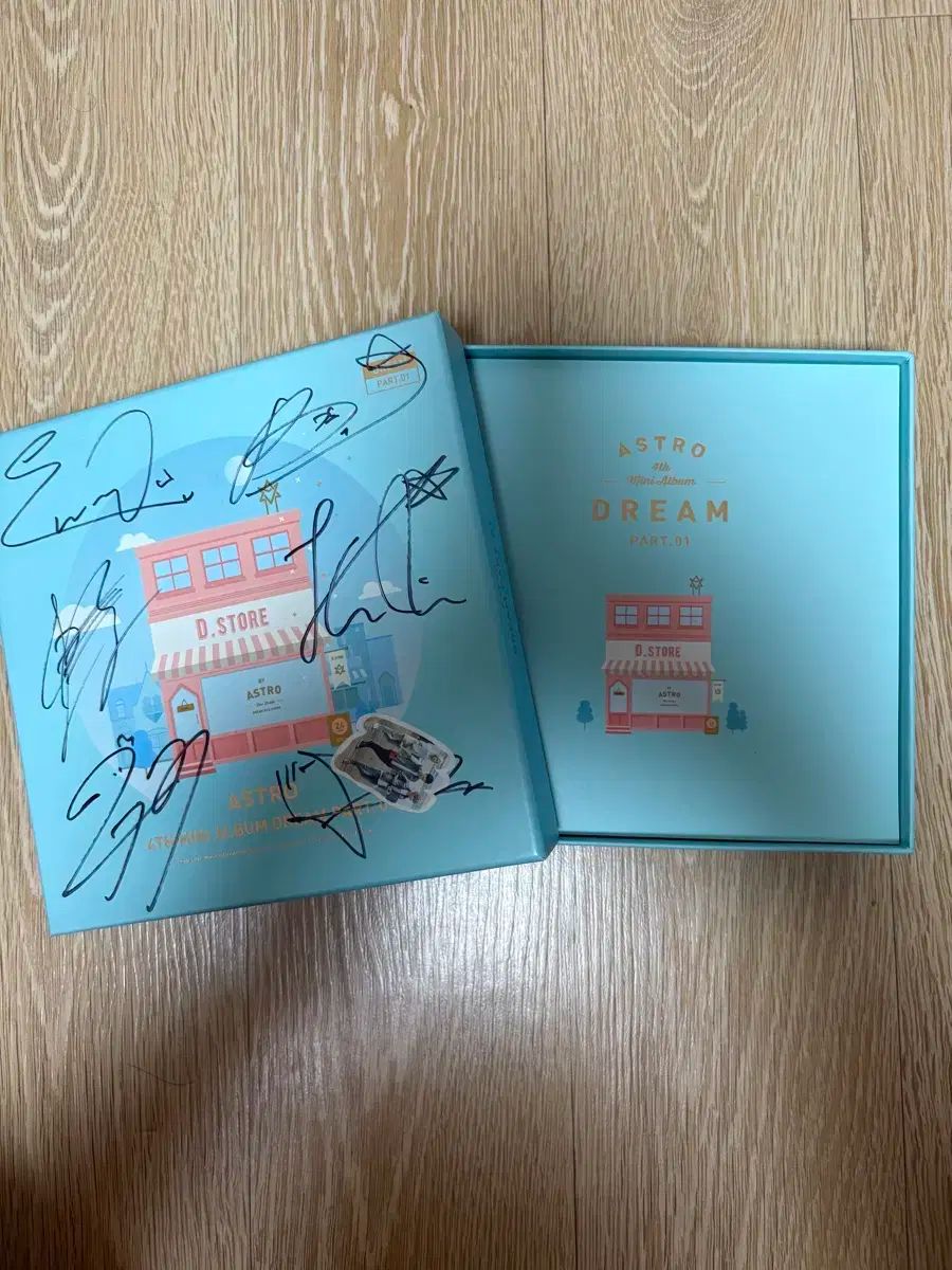 ASTRO(アストロ) Dream Part 01 サイン入り サイン アルバム CD