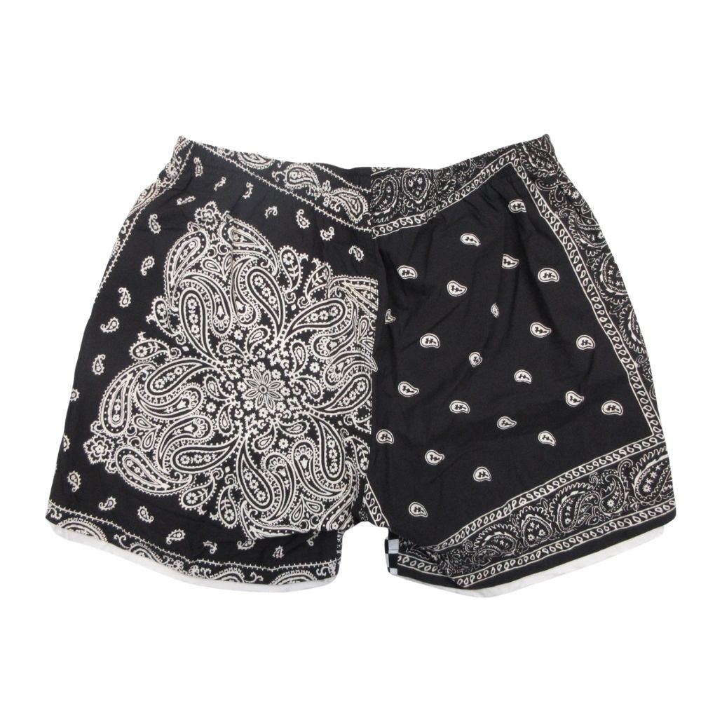 20ss children of the discordance チルドレンオブザディスコーダンス ヴィンテージバンダナ ショーツ パンツ 3 黒 メンズ 古着