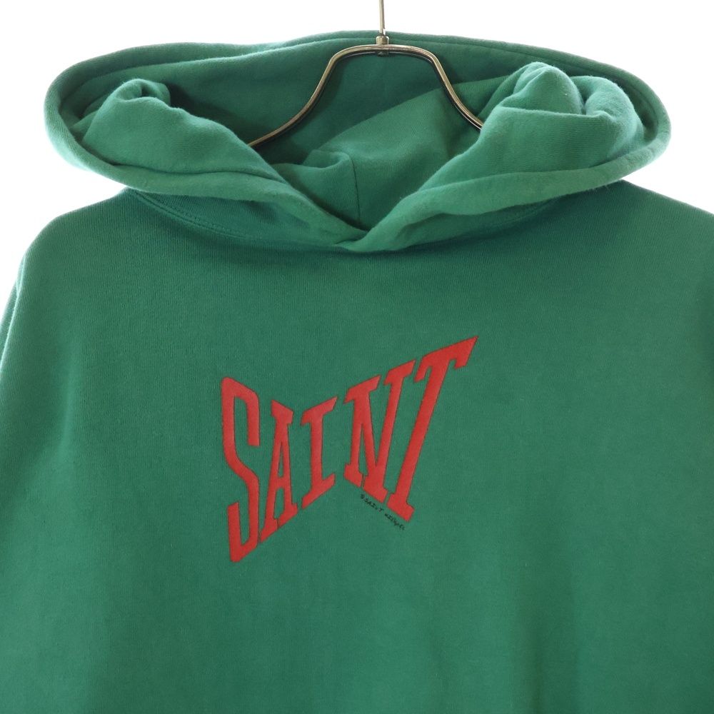 【完売間近】Saint Michael LOGO フーディ SAINT MICHAEL (セントマイケル) 22SS Logo Hoodie ロゴ