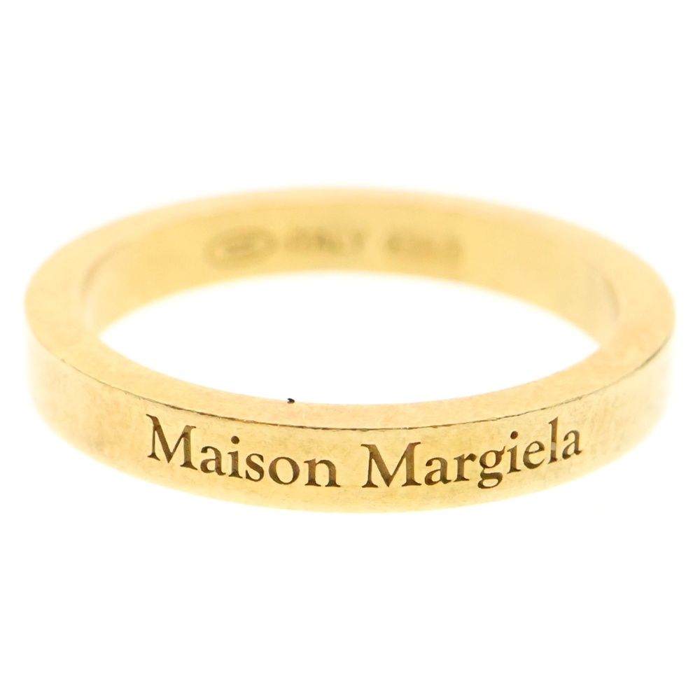 Maison Margiela 11 (メゾンマルジェラ11) ロゴ リング ゴールド