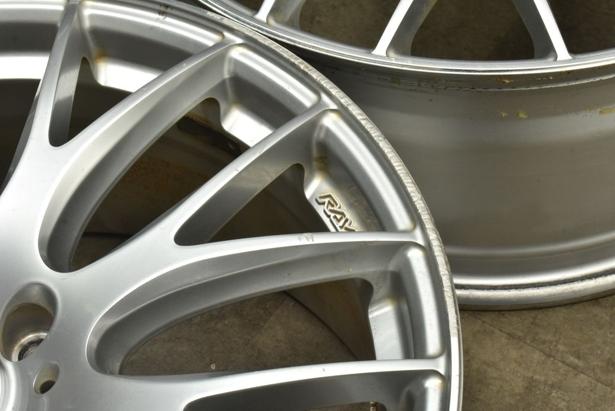 RAYS 19×8J+45 ホムラ 2×9 19インチ タイヤ付き4本 RAYS 19×8J+45 ホムラ 2×9 19インチ タイヤ付き4本 RAYS HOMURA