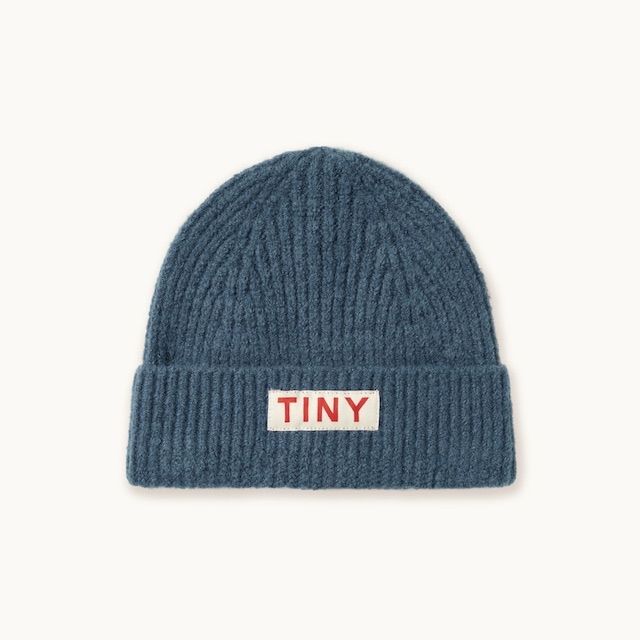 TINY COTTONS | SOLID BEANIE Dark Blue AW25
