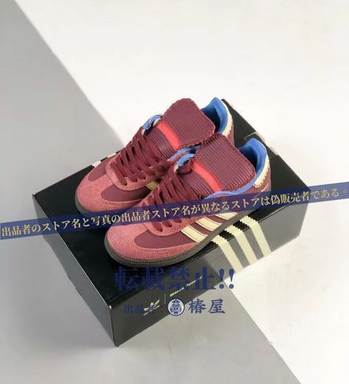 未使用 Adidas samba Wales Bonner レディース/メンズ カップルシューズ 箱付