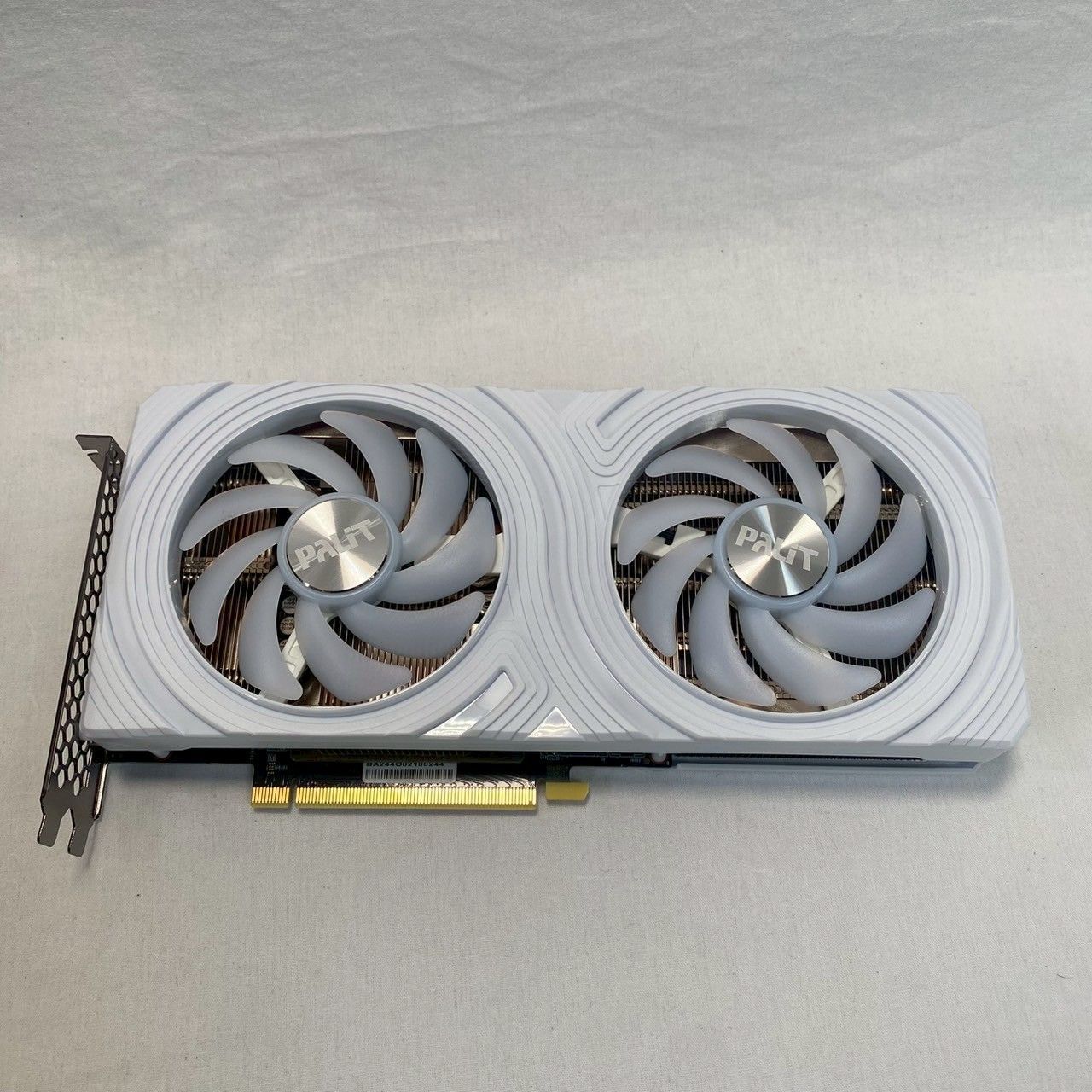 現状品】Palit/GeForce/RTX/4060/Ti/White/8GB/箱/付属品あり/No.3175 