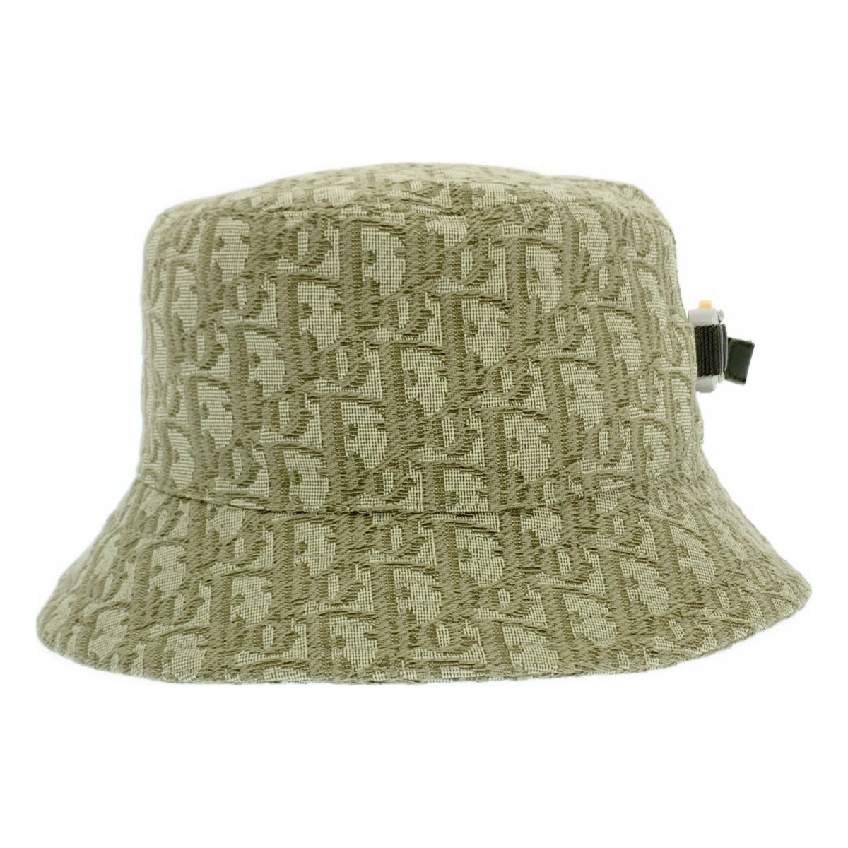 Dior | ディオール | OBLIQUE | オブリーク 総柄 ローラー ボブ バケットハット 帽子 | ロゴ総裏地 | S | green | メンズ