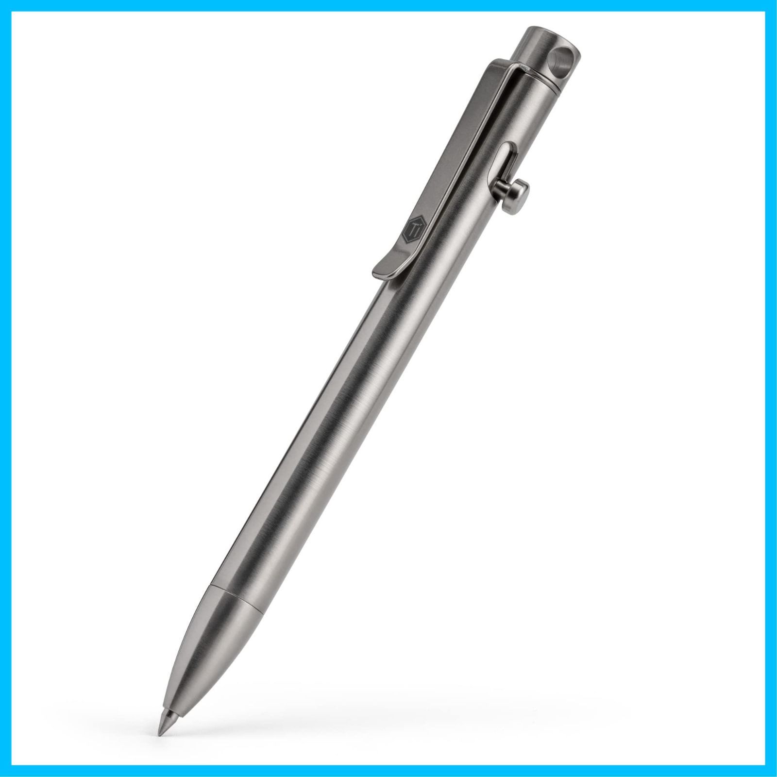 KeyUnity KP-01 PO チタン合金製ボールペン シルバー 未使用 KeyUnity KP-01 PO チタン合金製ボールペン シルバー 未使用