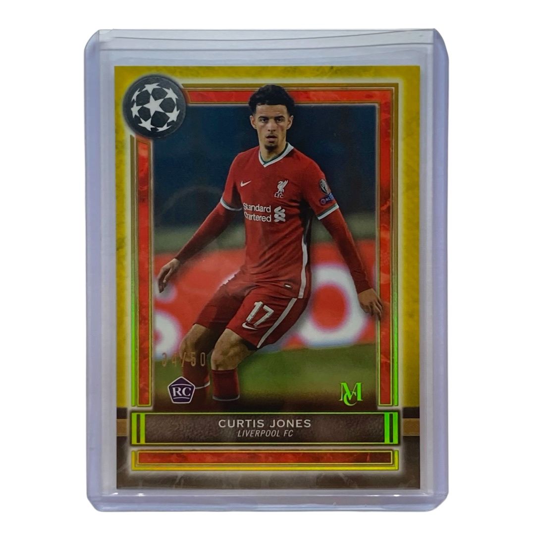 TOPPS サッカーカード MUSEUM COLLECTION CURTIS JONES LIVERPOOL 34/50 #15 送料無料 中古 IT2 TOPPS サッカーカード MUSEUM COLLECTION CURTIS JONES