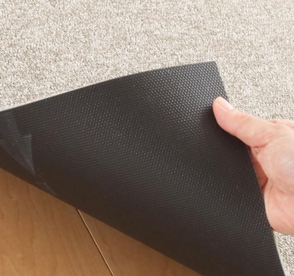 はっ水 防汚 防炎 制電機能付きタイルカーペット raku-care ラクケア 同色32枚入り ベージュ