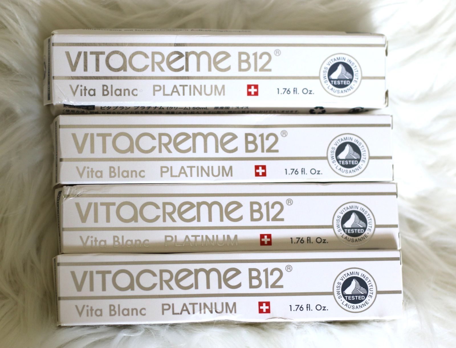 ビタクリーム B12 ビタブラン プラチナム ♥ 内容量50ml×4箱 セット