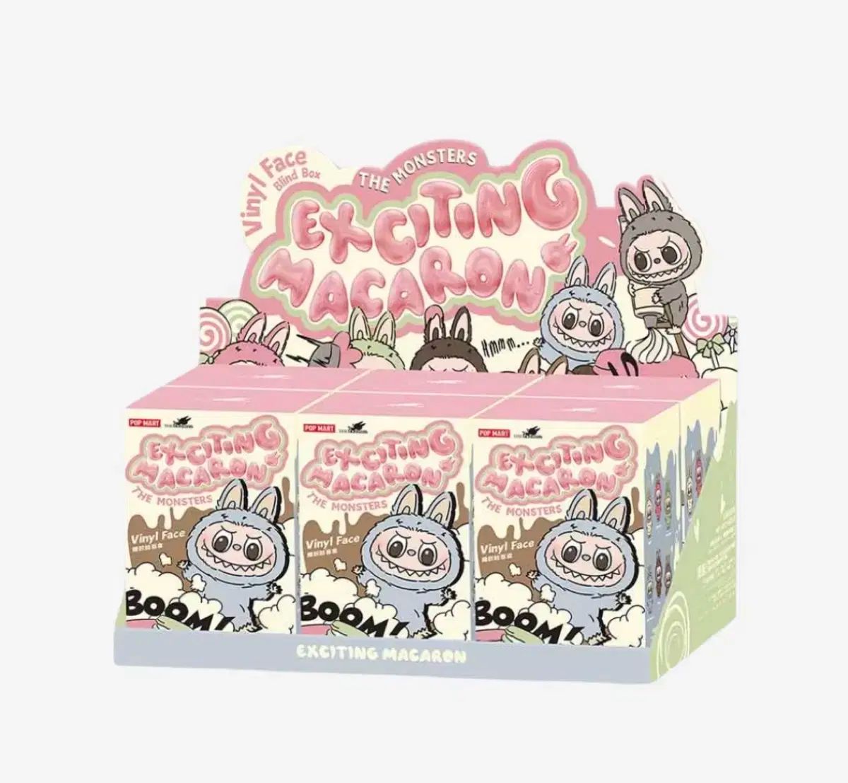 完売　マカロン　labubu 未開封 未開封 Labubu(ラブブ） マカロン 1 セット （ 6 介入) - メルカリ