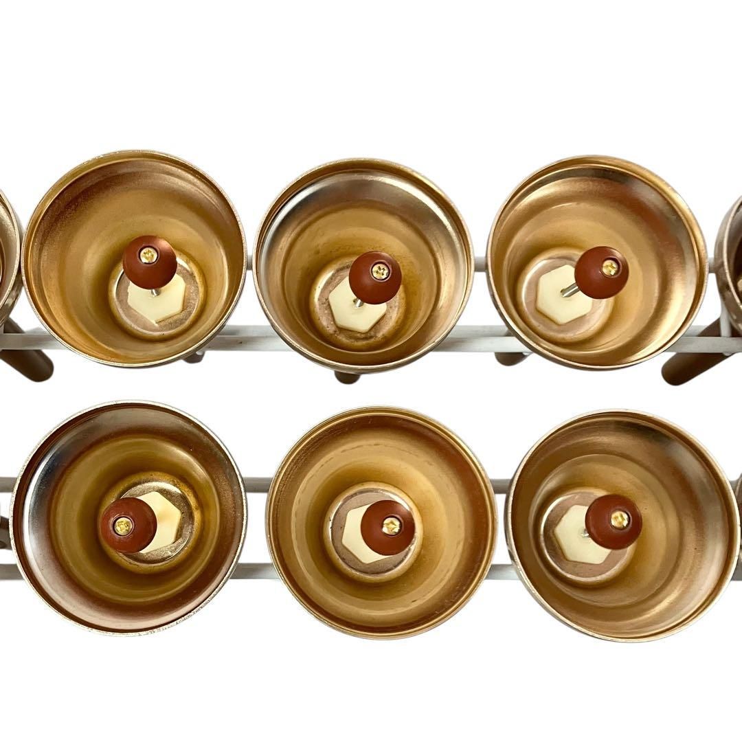 お試し ミュージックベル ハンドベル 25音 ケース付 スタンド付 ベル music bell トレンド感