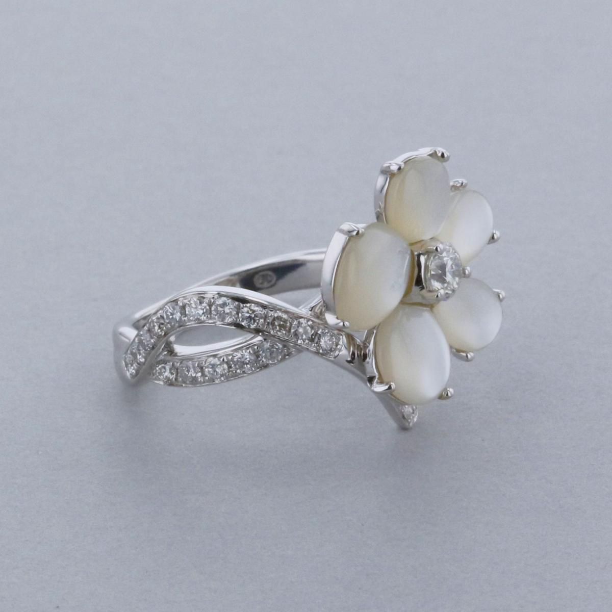 中古】 MAUBOUSSIN （モーブッサン） ｴﾃﾙﾆﾃ ﾀﾝﾄﾞﾚｽ ﾀﾞｲﾔﾓﾝﾄﾞ ﾘﾝｸﾞ