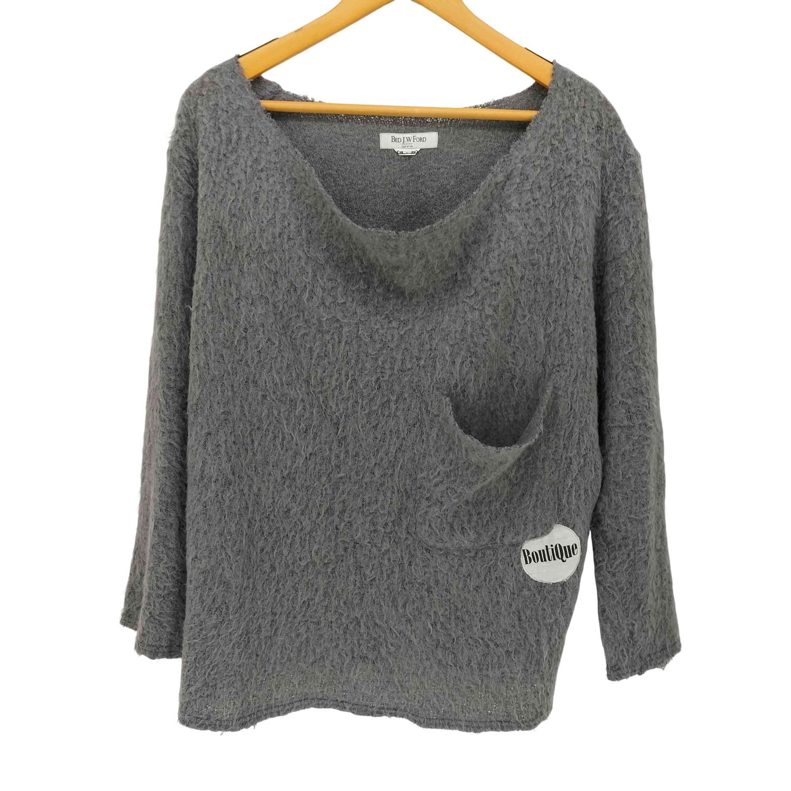 人気SALE，限定SALE ベッドフォード BED J.W. FORD モヘア混  ニット メンズ  1 ニット・セーター