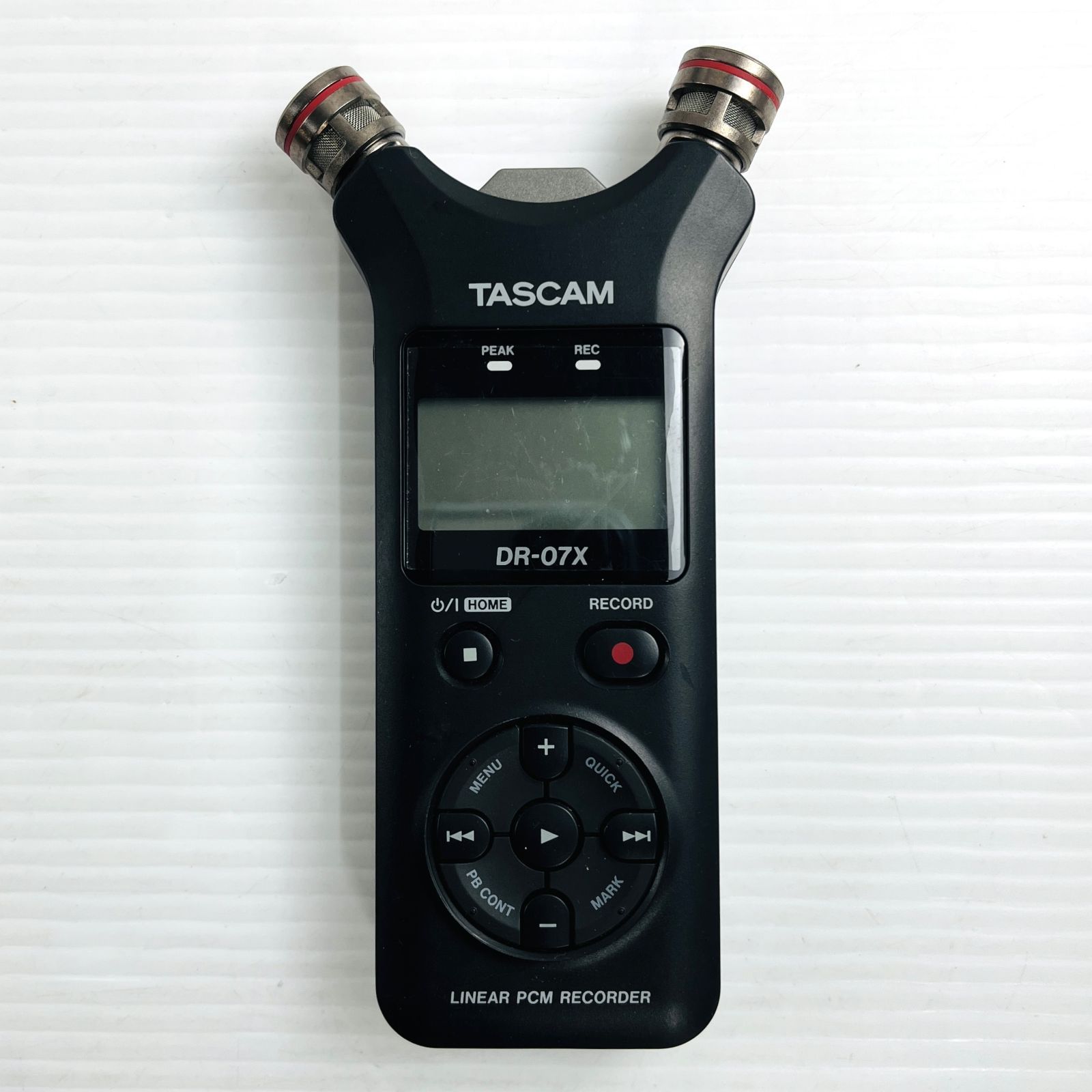 ◇【ほぼ新品】TASCAM DR-07X ステレオオーディオレコーダー USB 