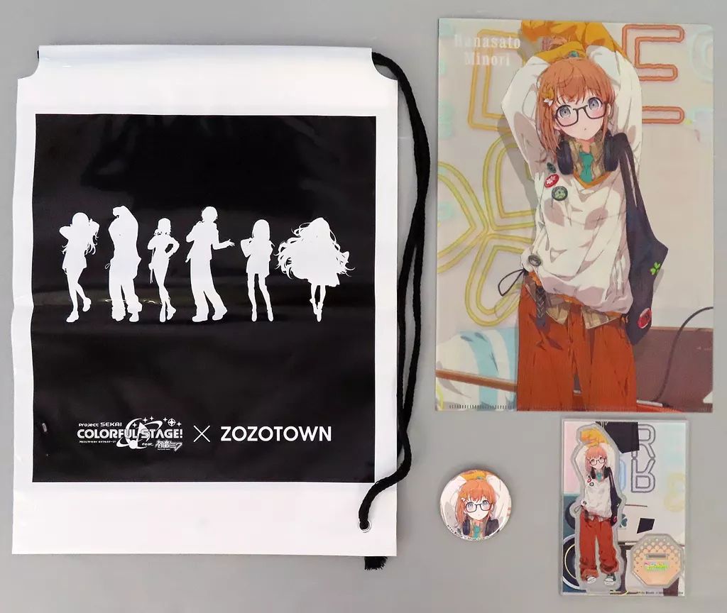 プロジェクトセカイ ZOZOTOWN グッズセット 花里みのり 中古】グッズセット 花里みのり グッズセット 「プロジェクトセカイ