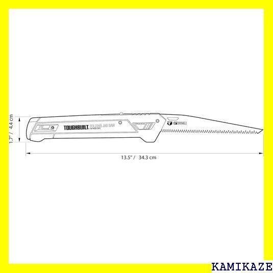 ☆便利_Z012 ToughBuilt 折りたたみ式ジャブソー + ブレード4枚 - TB