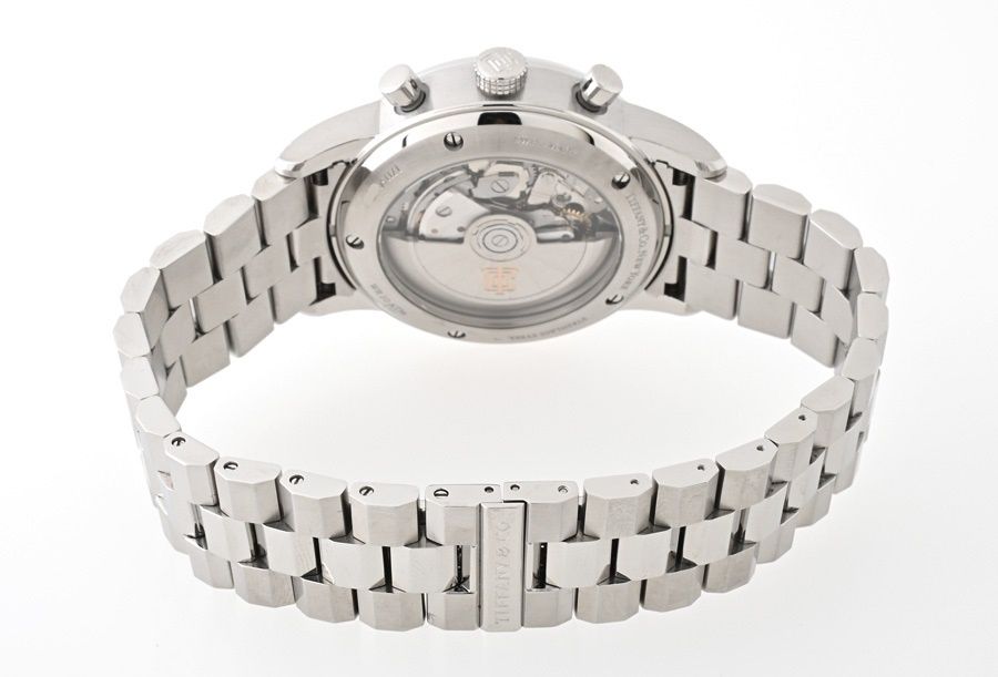 ティファニー / TIFFANY クロノグラフ CT60 34677301 ブラック 自動  