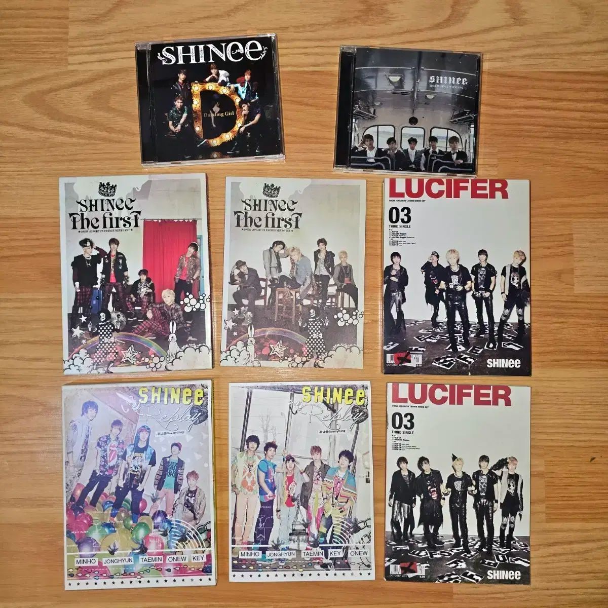 SHINee CD まとめ売り㉖ まとめ売り SHINee(シャイニー) 過去 日本 アルバム 8 犬 - メルカリ