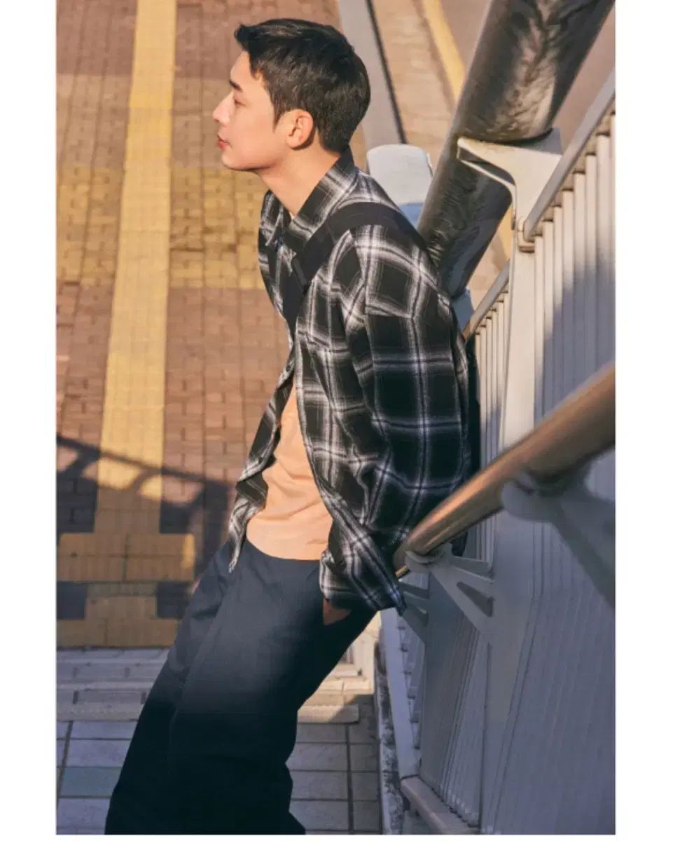 新品 SPAO オーバーサイズ フランネル チェック シャツ