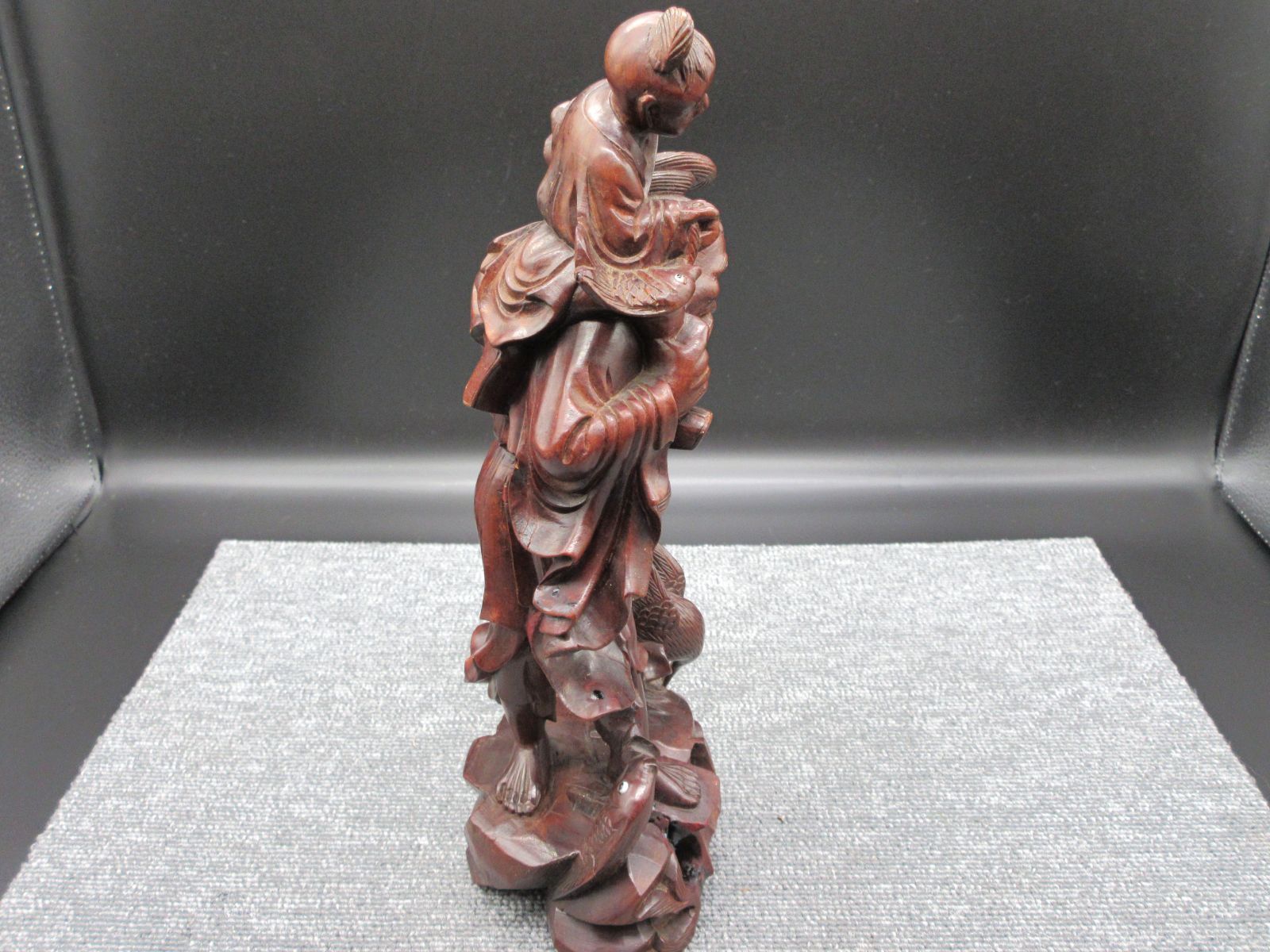 置物仙人三体アンティーク 中国美術