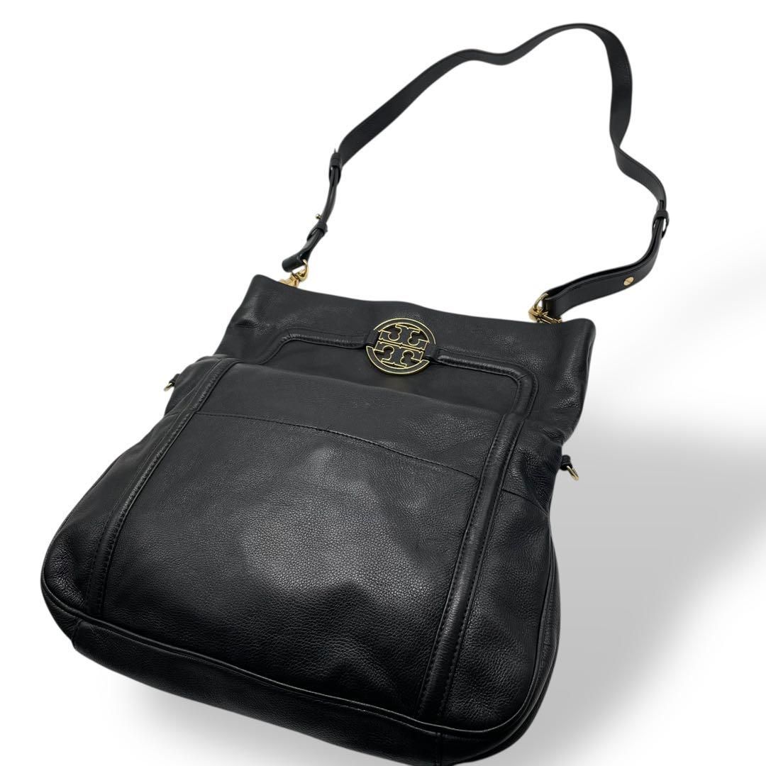 極美品 トリーバーチ ロゴモチーフ 2way ショルダーバッグ