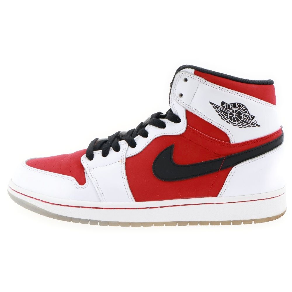 NIKE (ナイキ) AIR JORDAN 1 RETRO HIGH CARMINE 2014 555088-123 エアジョーダン1 カーマイン ハイカットスニーカー ホワイト/レッド US11/29cm