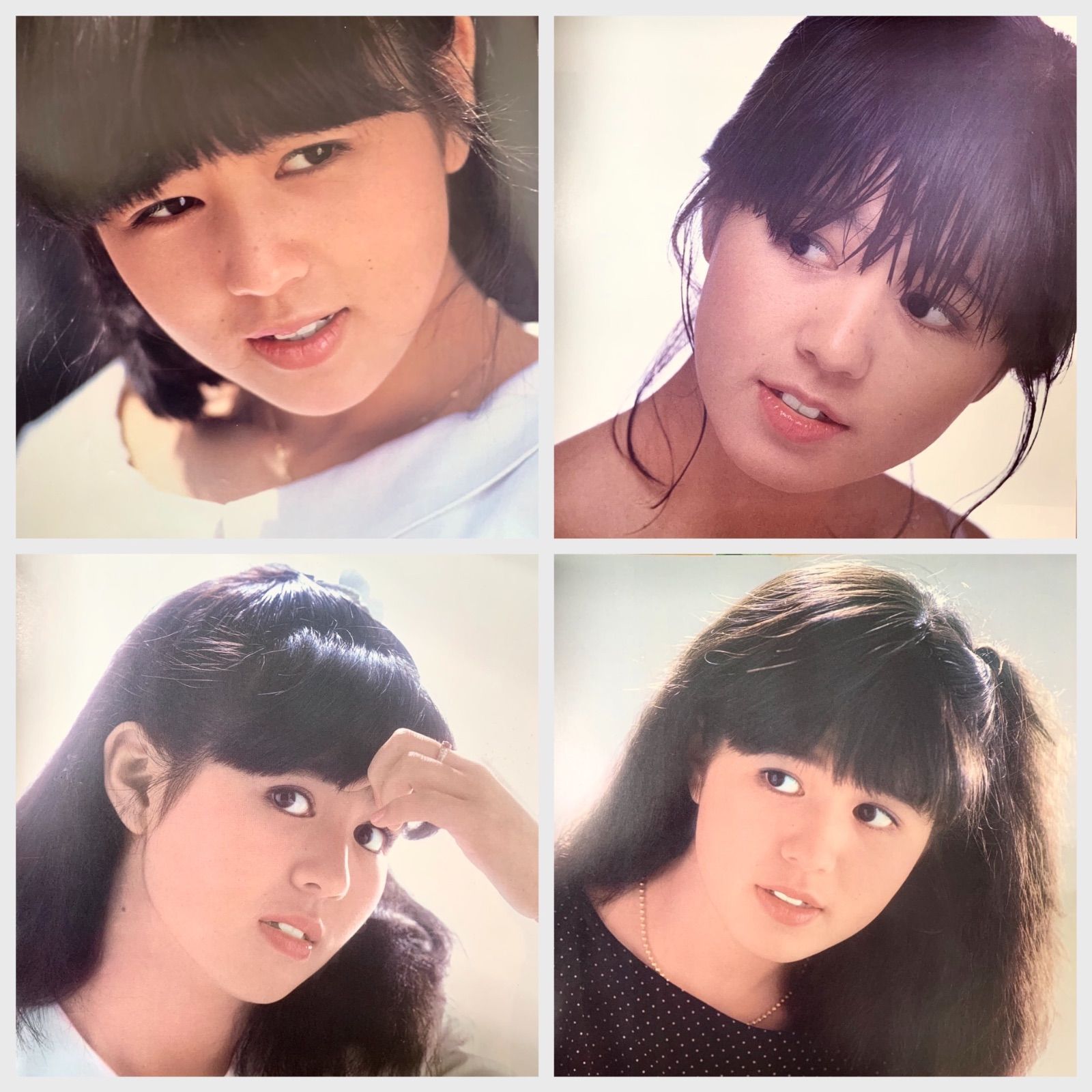お宝出品】⭐️石野真子 MAKO PACK 3枚組 アイドル時代 写真集付