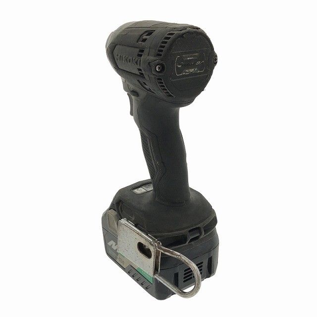 品 HIKOKI ハイコーキ 18V コードレスインパクトドライバー WH18DC 黒 マルチボルトバッテリー2個 2.5Ah 充電器 ケース117384 HRDEVELOPMENT_JP