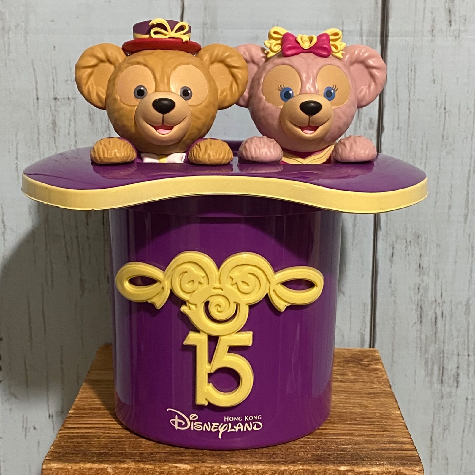 香港ディズニーランド 15周年 ダッフィー&シェリーメイ ドリンク