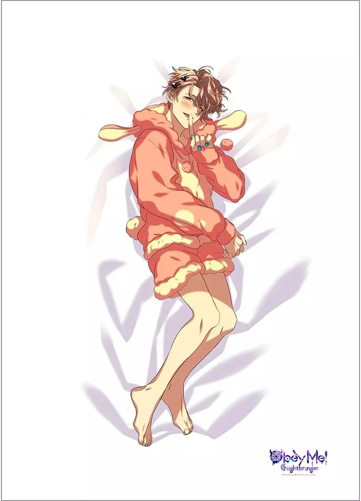 抱き枕カバー シーツ ブランケット アスモデウス 描き下ろしシーツ Obey Me! Night bringer