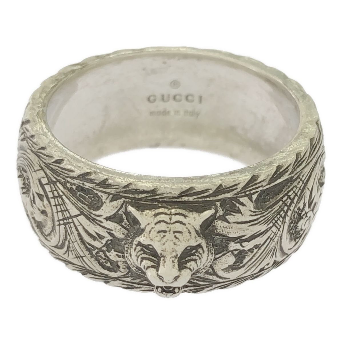 GUCCI グッチ キャットヘッド　リング 20 シルバー 433571 Ag 925 イタリア製