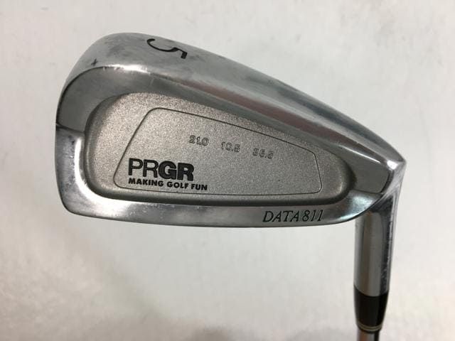 お買い得品！【中古ゴルフクラブ】(10本セット)プロギア データ811 アイアン オリジナルスチール 3～9.P.A.S【14日間返品OK】