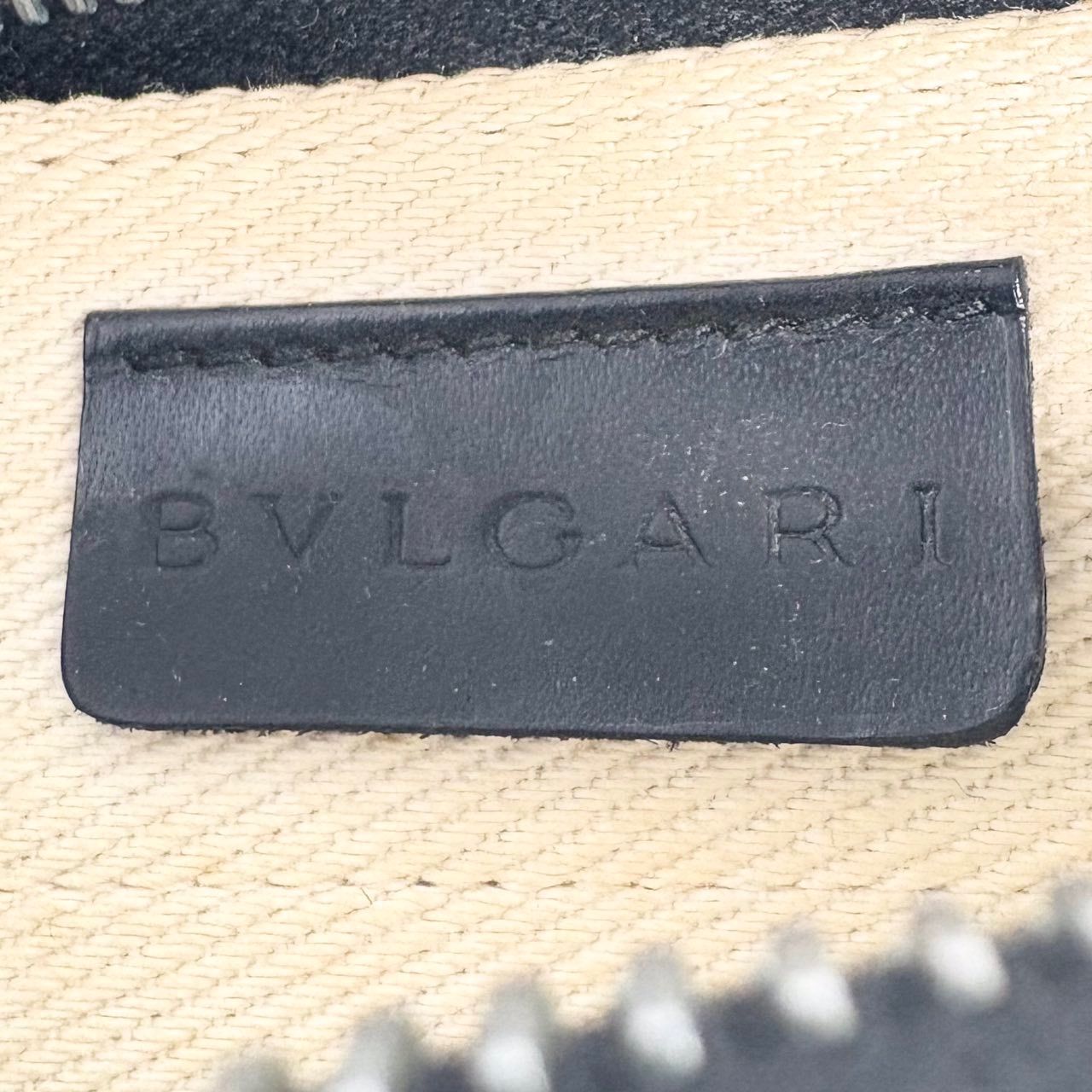 ブルガリ BVLGARI 極美品 ロゴマニア ショルダーバッグ ポーチ 