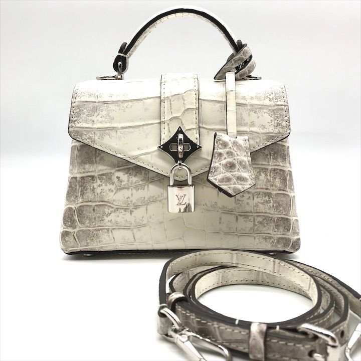 展示品 LOUIS VUITTON ヴィトン ローズ デ ヴァン クロコダイル サハラ 