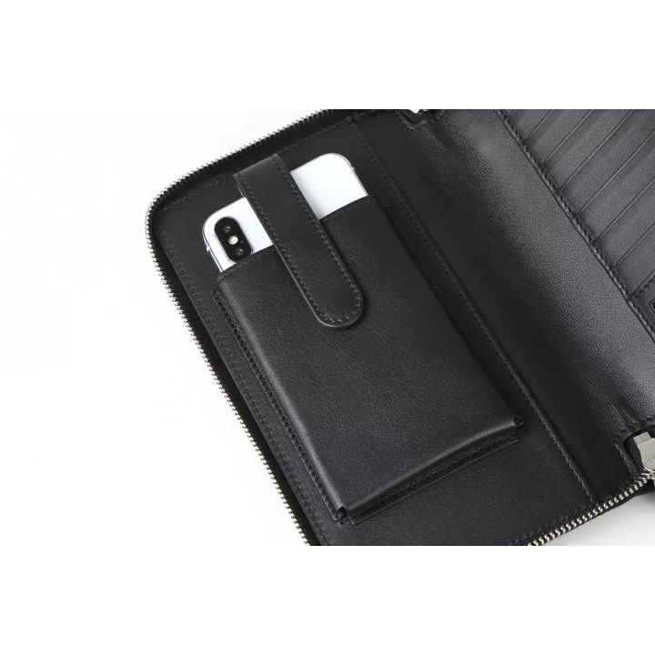 新品未使用 GUCCI ドキュメントケースマイクログッチシマ ブラック 