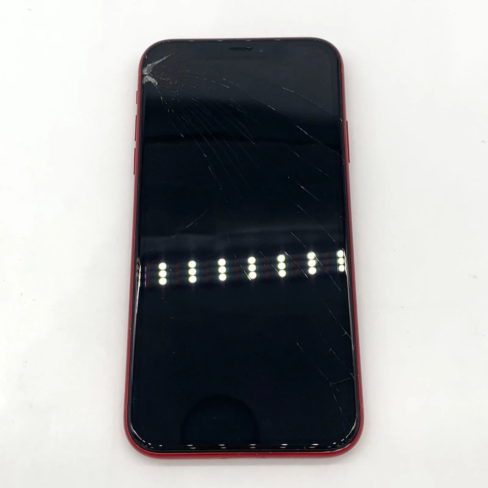 ▽【ジャンク品】SIMロック解除(Softbank) iPhoneXR 64GB レッド